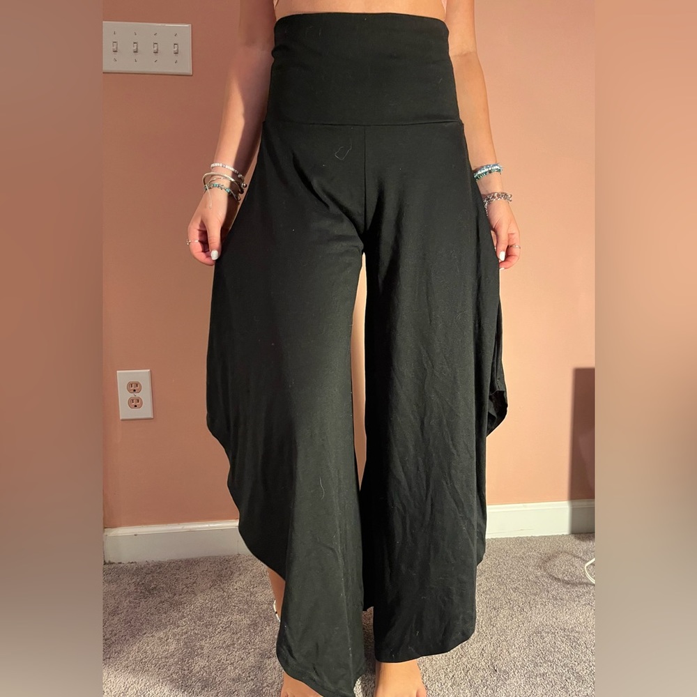 Black Flare Yoga Pants
